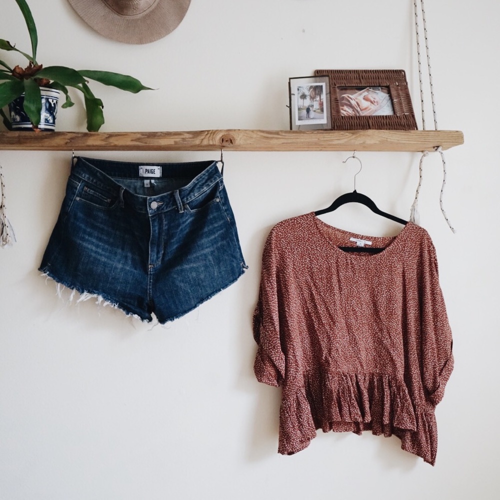Paige denim shorts
